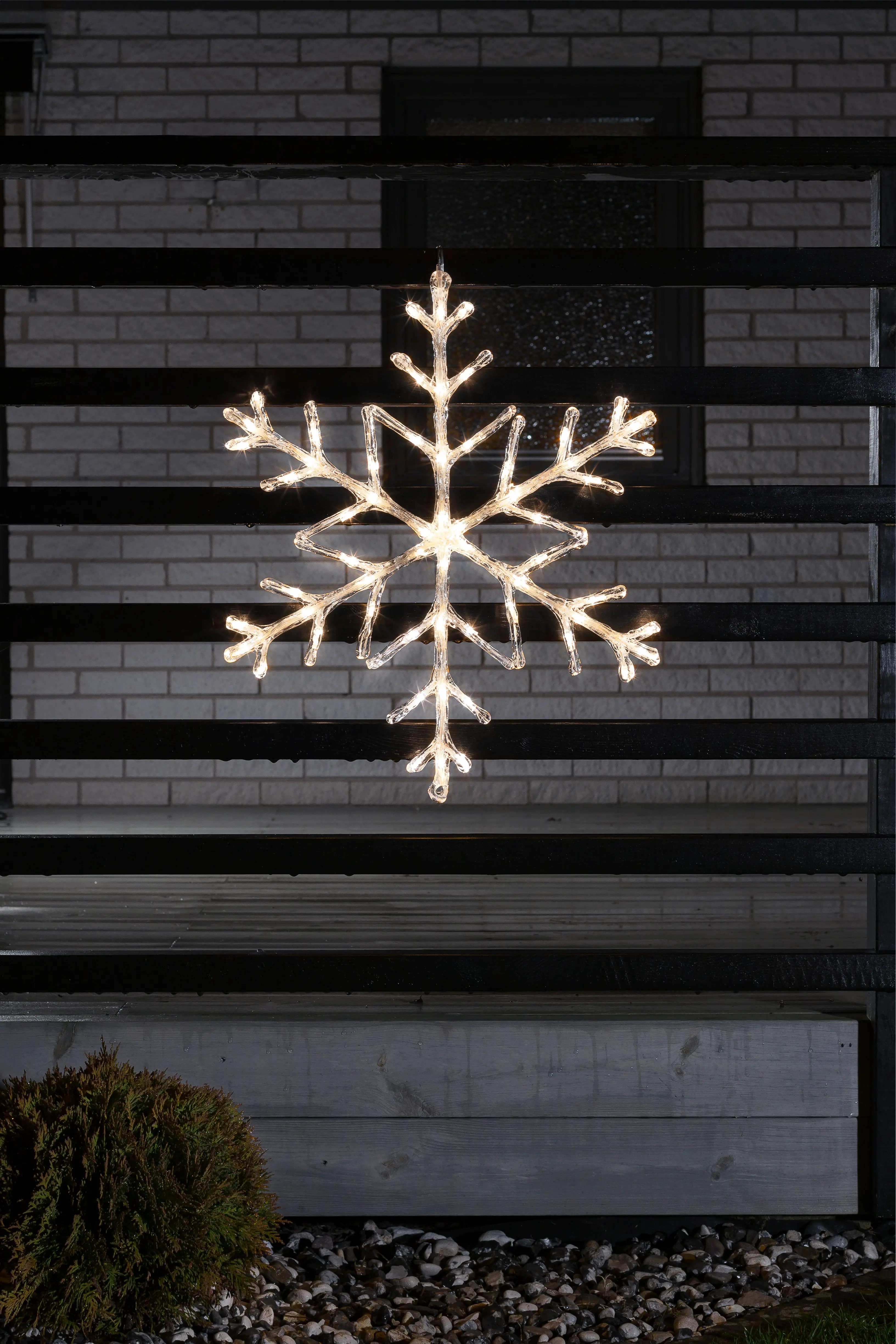 Snowflake 24led 40cm varmvit - Dekorationsbelysning - 7318304401038 - 2
