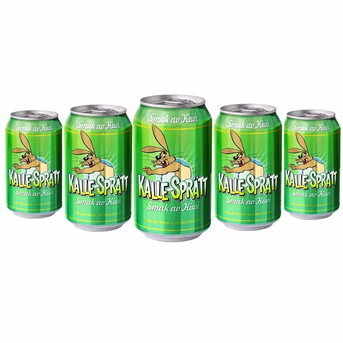 Kalle Sprätt Kiwi 24×330ml - Läsk och kolsyrade drycker - 7393714365545 - 2