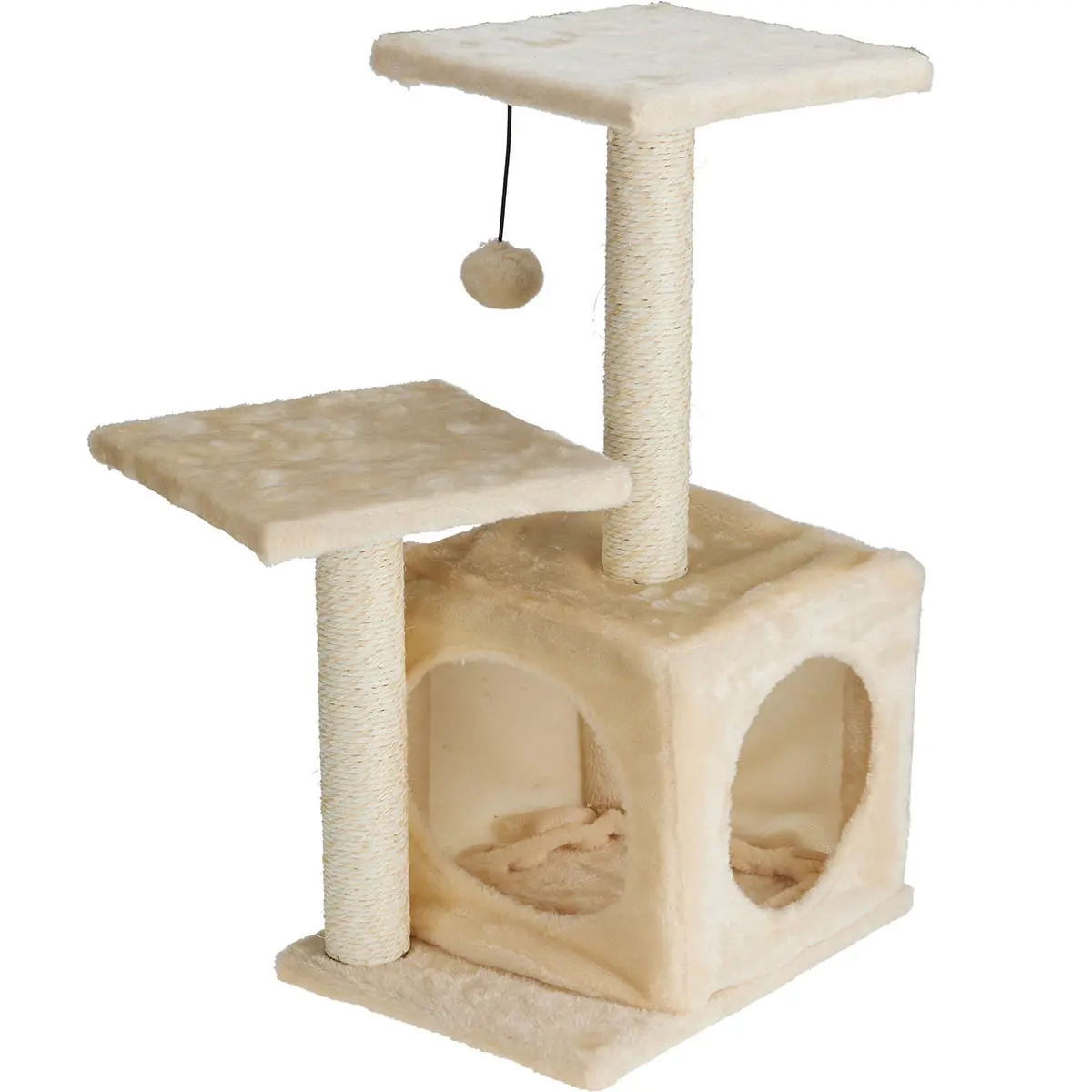 Kattens klösträd 35x27x61 cm - Kattleksaker och aktivering - 8721037783132 - 0