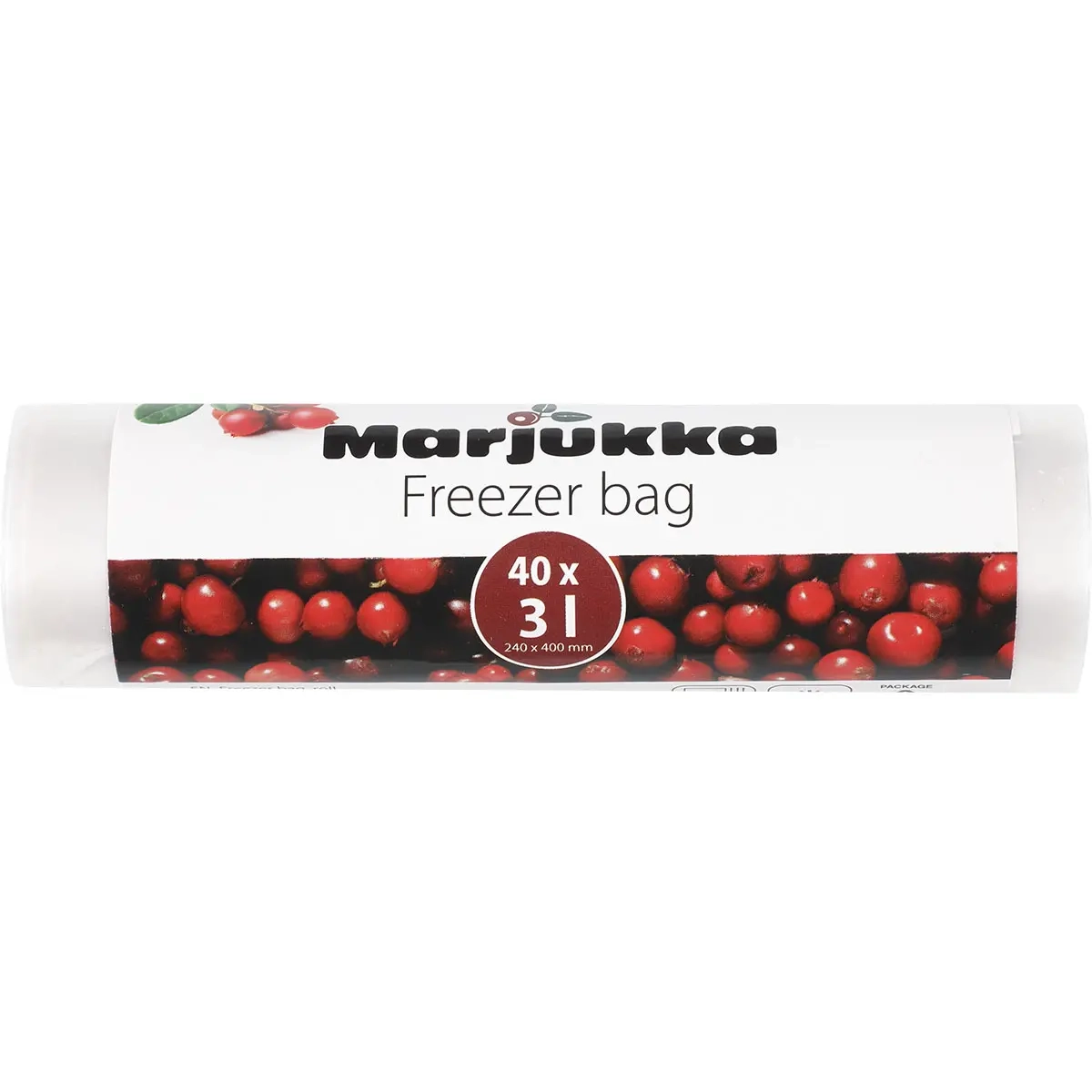 Frysepose rulle 3 l 40 stk. - Frysebokse og fryseposer - 6410416352107 - 0