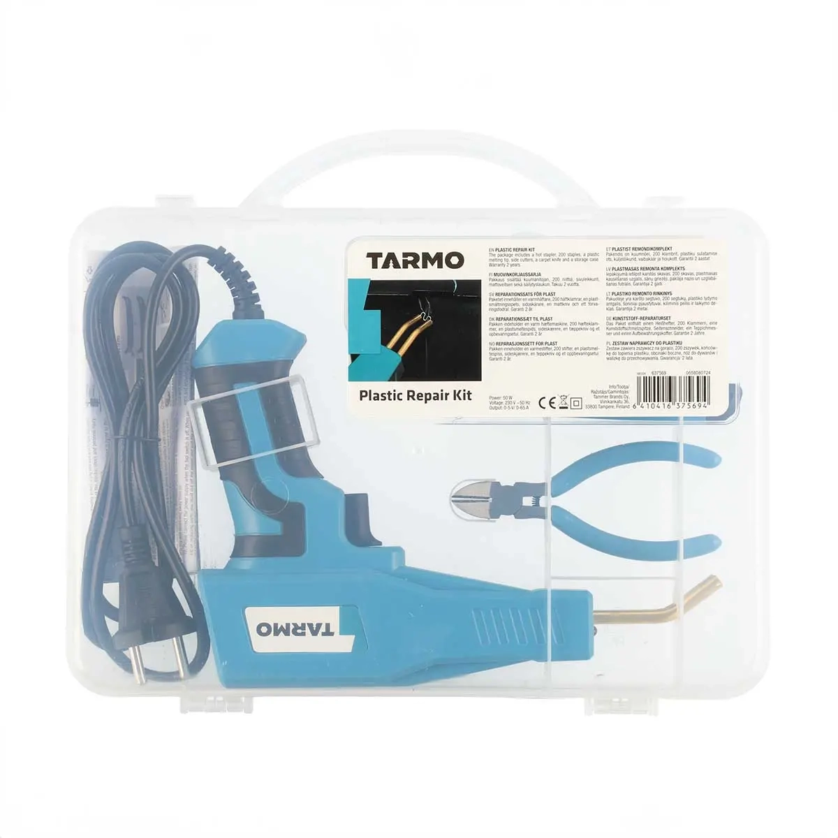 Plastik svejsemaskine 230V 50W PlasticWeld -  - 6410416375694 - 1
