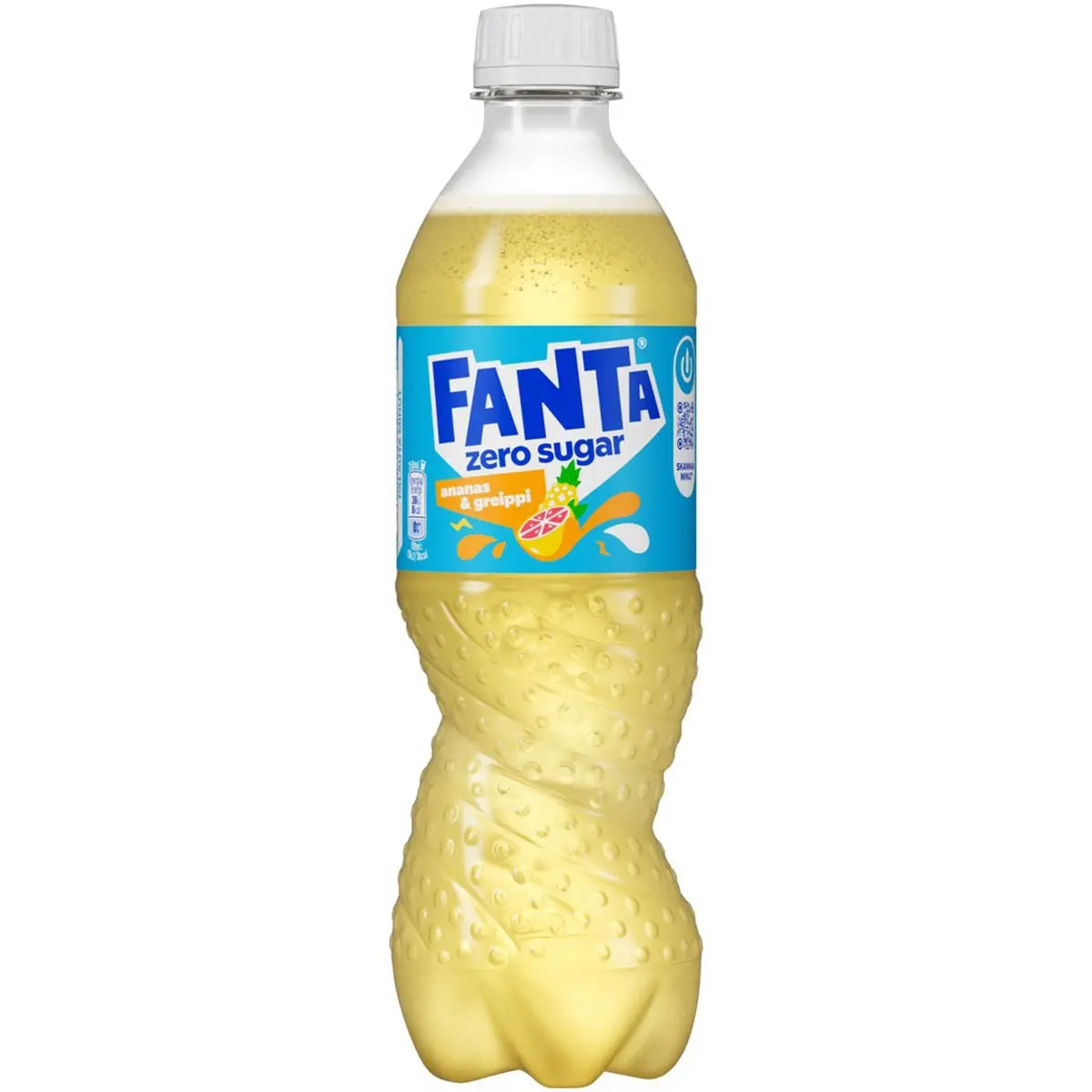 Fanta Zero Ananas & Grapefrukt 0,5L - Läsk - 6415600594684 - 0