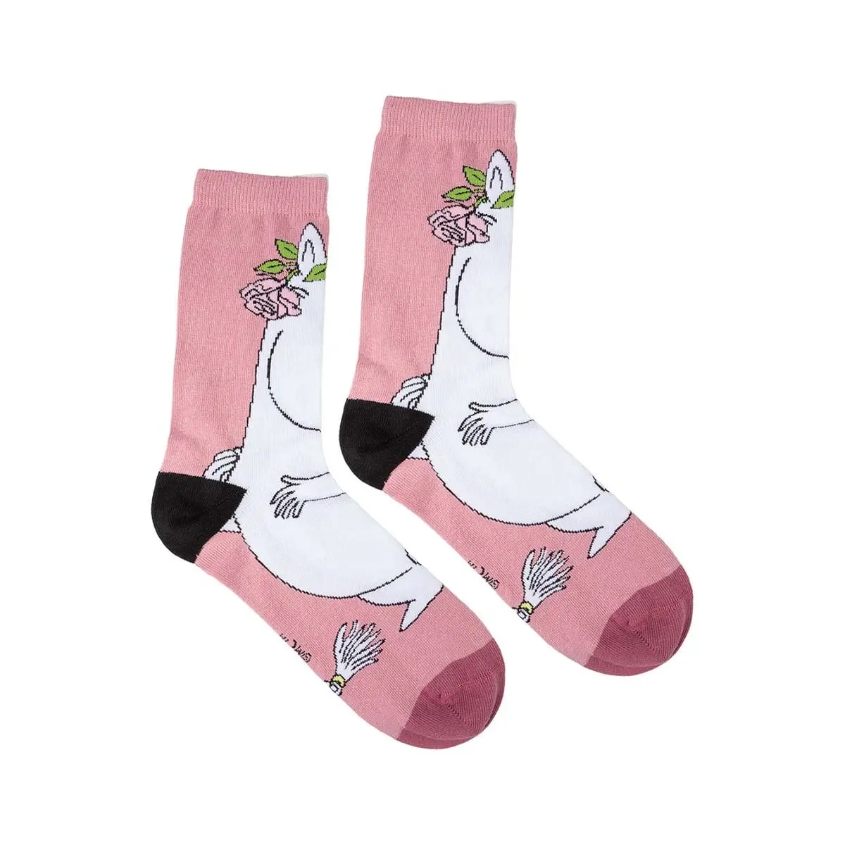 Sokker Rosendame pink 42-46 - Strømper og bælter - 6416845134666 - 1