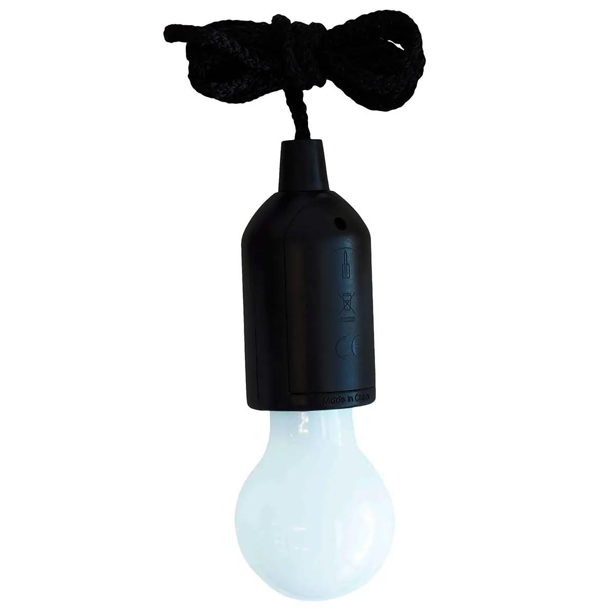 Led lampa med batteri hängande svart - Nattlampor - 6418536025475 - 1