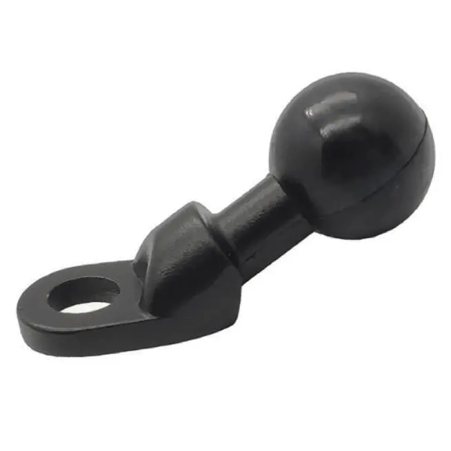 Nivelebeslag 25mm spejlmontering 10mm R - Actionkameraer og fotostativer - 6419774003492 - 3