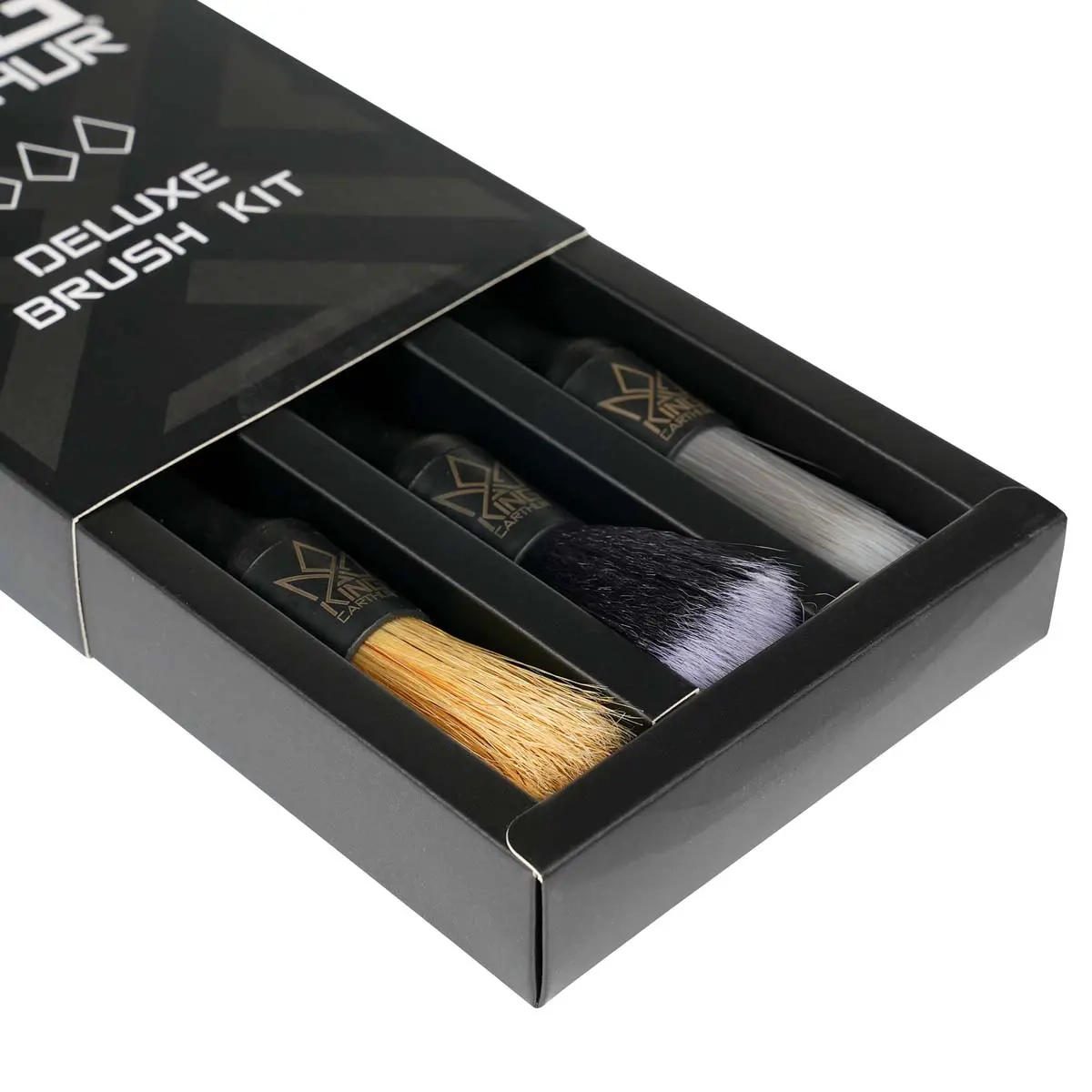 Rengøringsbørstesæt King Carthur Deluxe. - Bilvask børster - 6430042690374 - 1