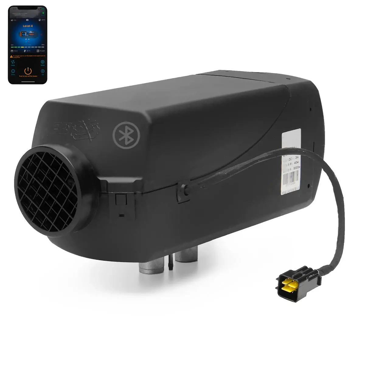 Dieselvarmer 8kW 12V Bluetooth Thermo - Dieselvarmer - 6438471300239 - 0