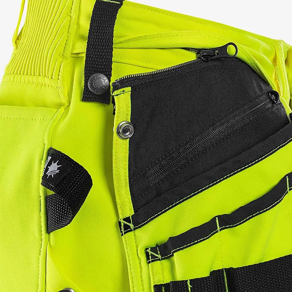 Piratbyxor Fristads High Vis Stretch 2666 GSTP C52 - Arbetsbyxor och varselbyxor - 7322304195521 - 8
