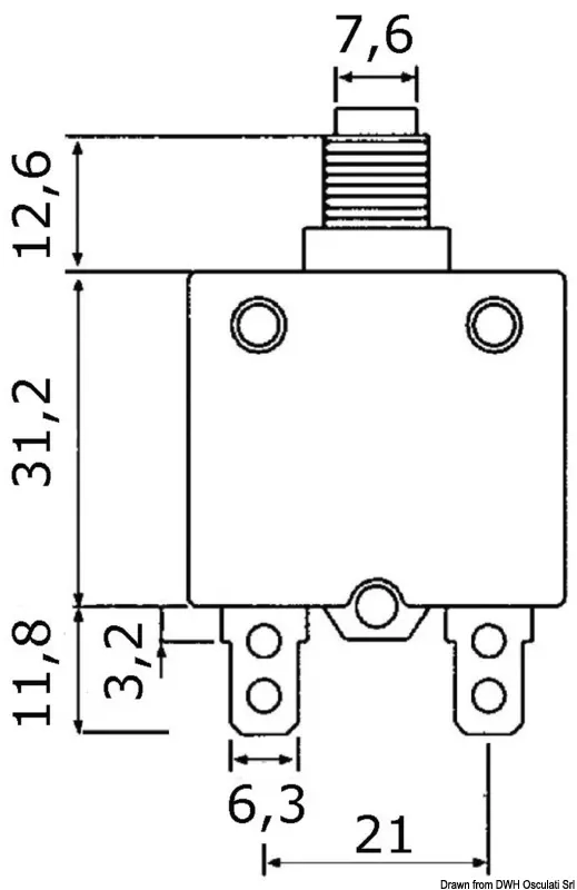 Autosikring 5A - Bådudtag og kontakt - 8033137010668 - 1