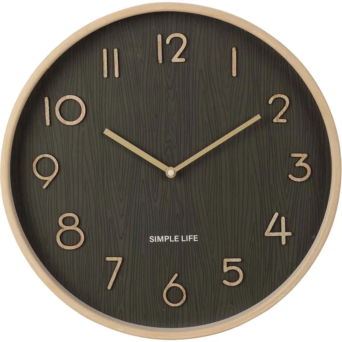 Väggklocka Simple Life 38 cm - Väggklockor och bordsur - 8720573954495 - 0