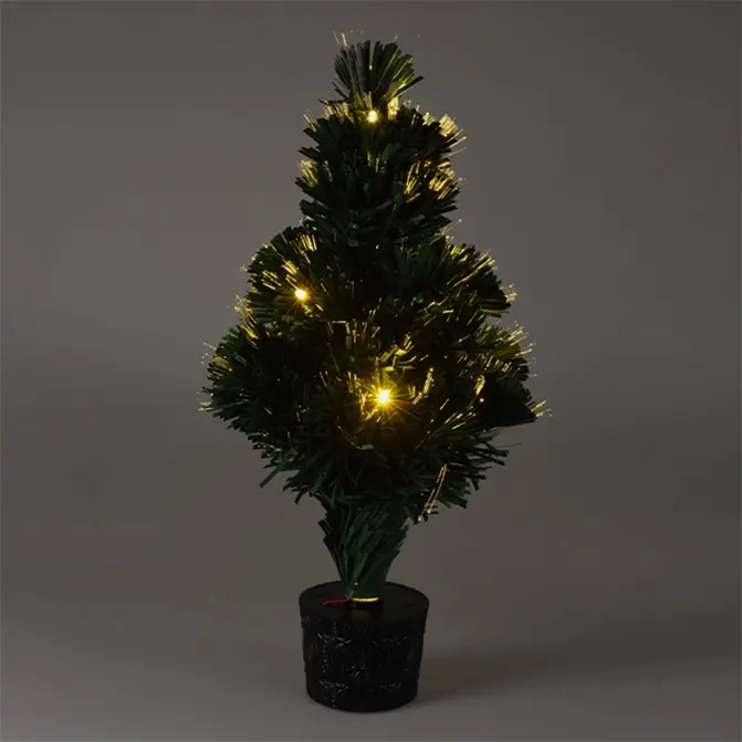 Bordgran med lys 45 cm - juletræer - 8721037220262 - 1