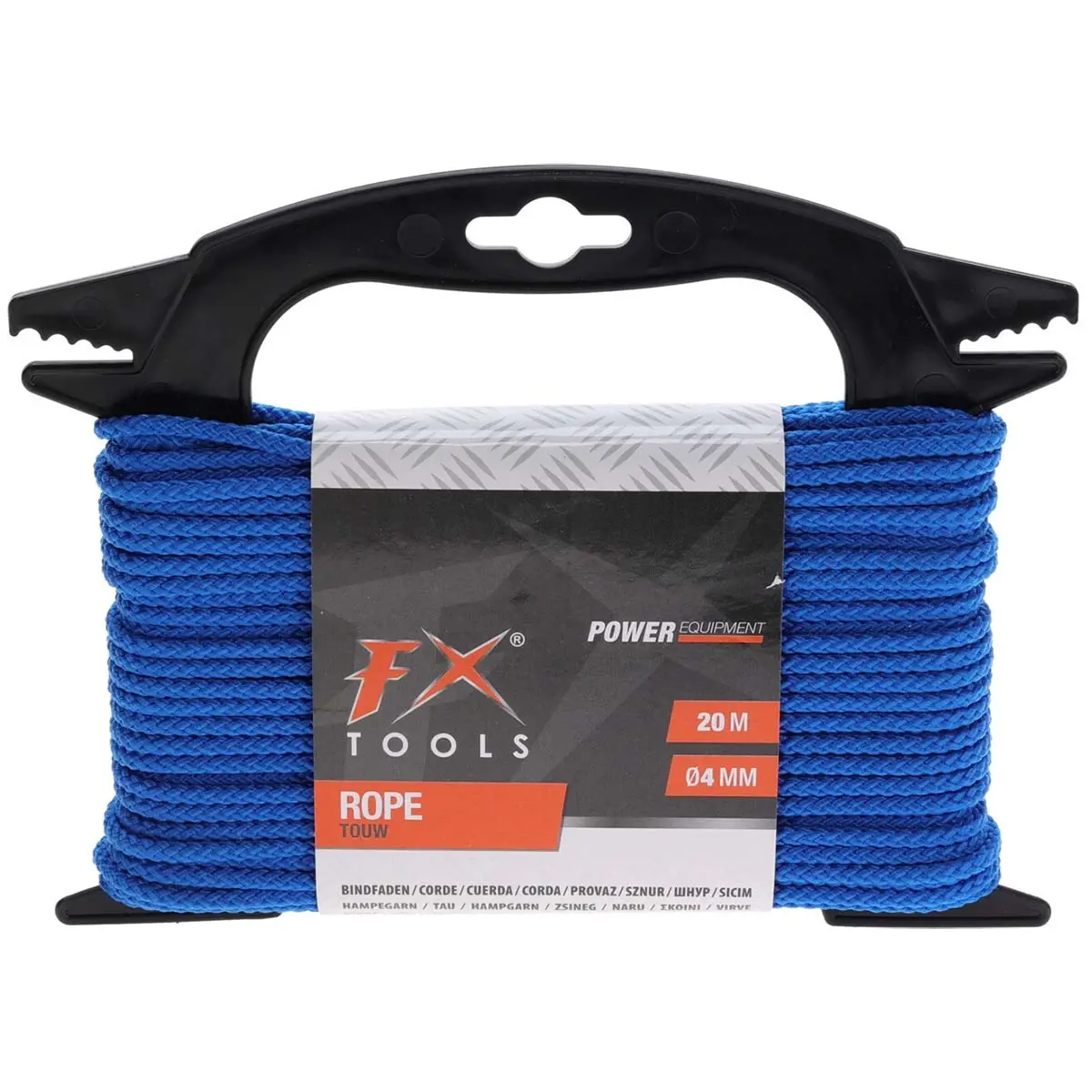 Almindelig snor på rulle 4mm x 20 m assortiment - Ledningen - 8721037321013 - 0