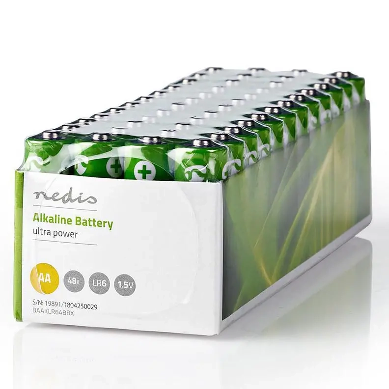 Alkaliska batterier AA LR6 1,5V 48 st - AA- och AAA-batterier - 5412810266807 - 0