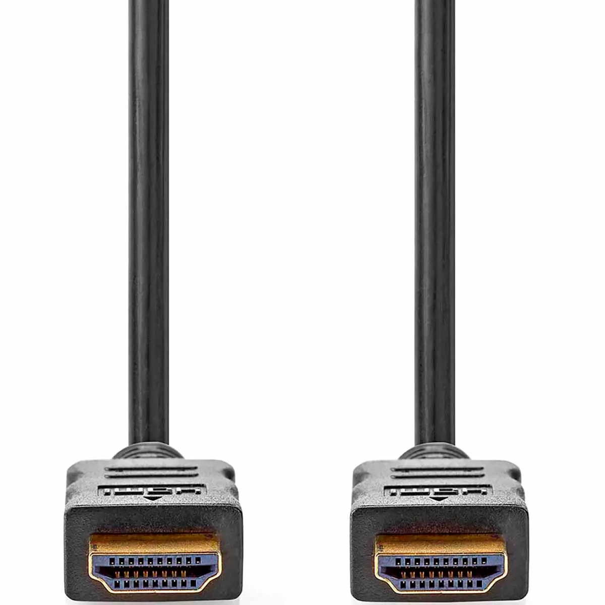 Nedis HDMI High Speed kabel 2m 4K 60Hz - HDMI, USB og datakabler - 5412810454600 - 1