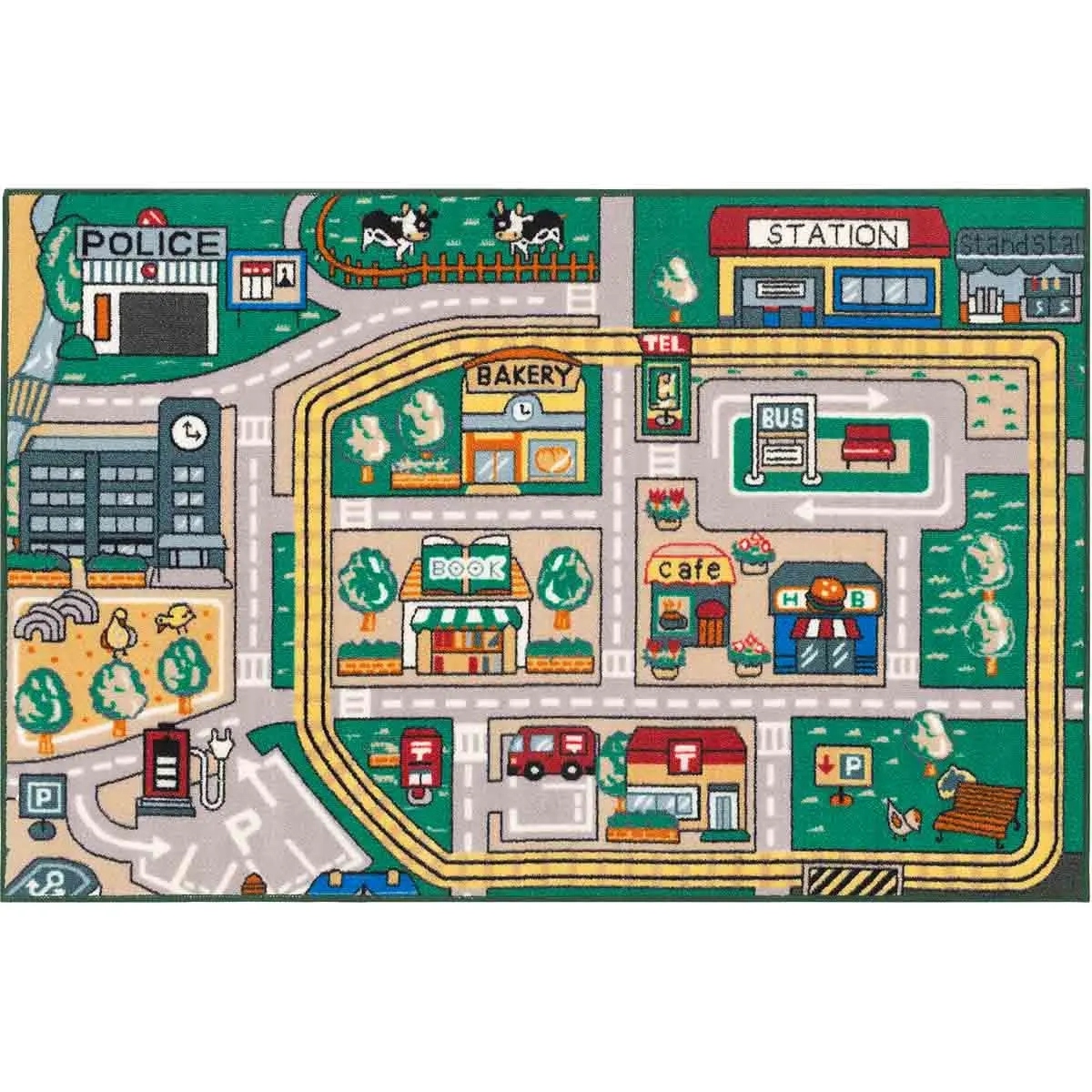 Matta Trafik 100x150cm - Golvmattor - 6410416469942 - 0