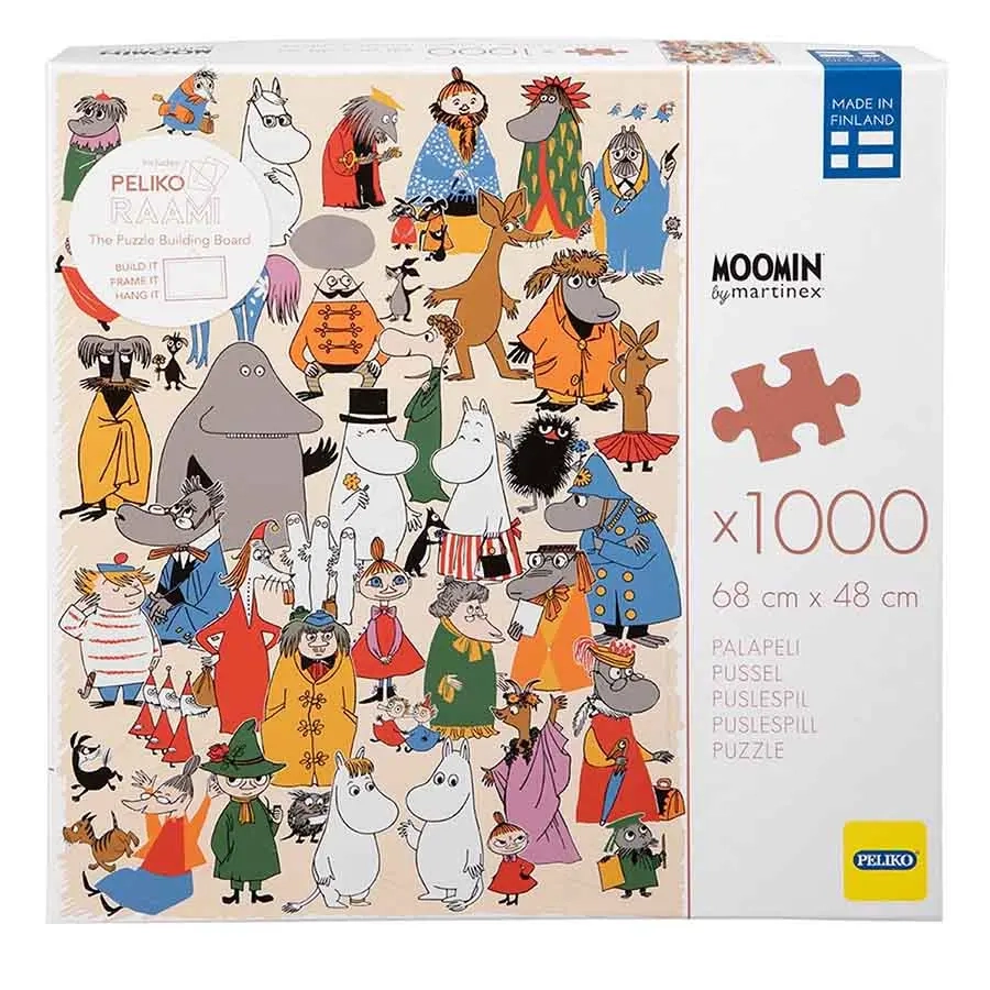 Mumin pussel Klassfoto 1000 bitar - Pusselspel och brädspel - 6416550855856 - 0