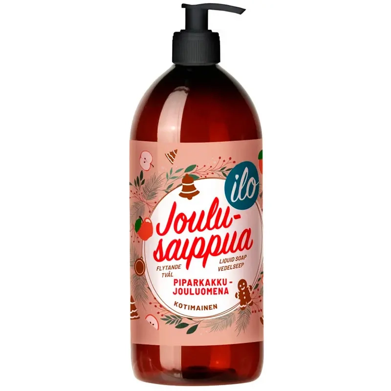 Håndsæbe Glæde 500ml Peberkage-Julom -  - 6419642350307 - 0