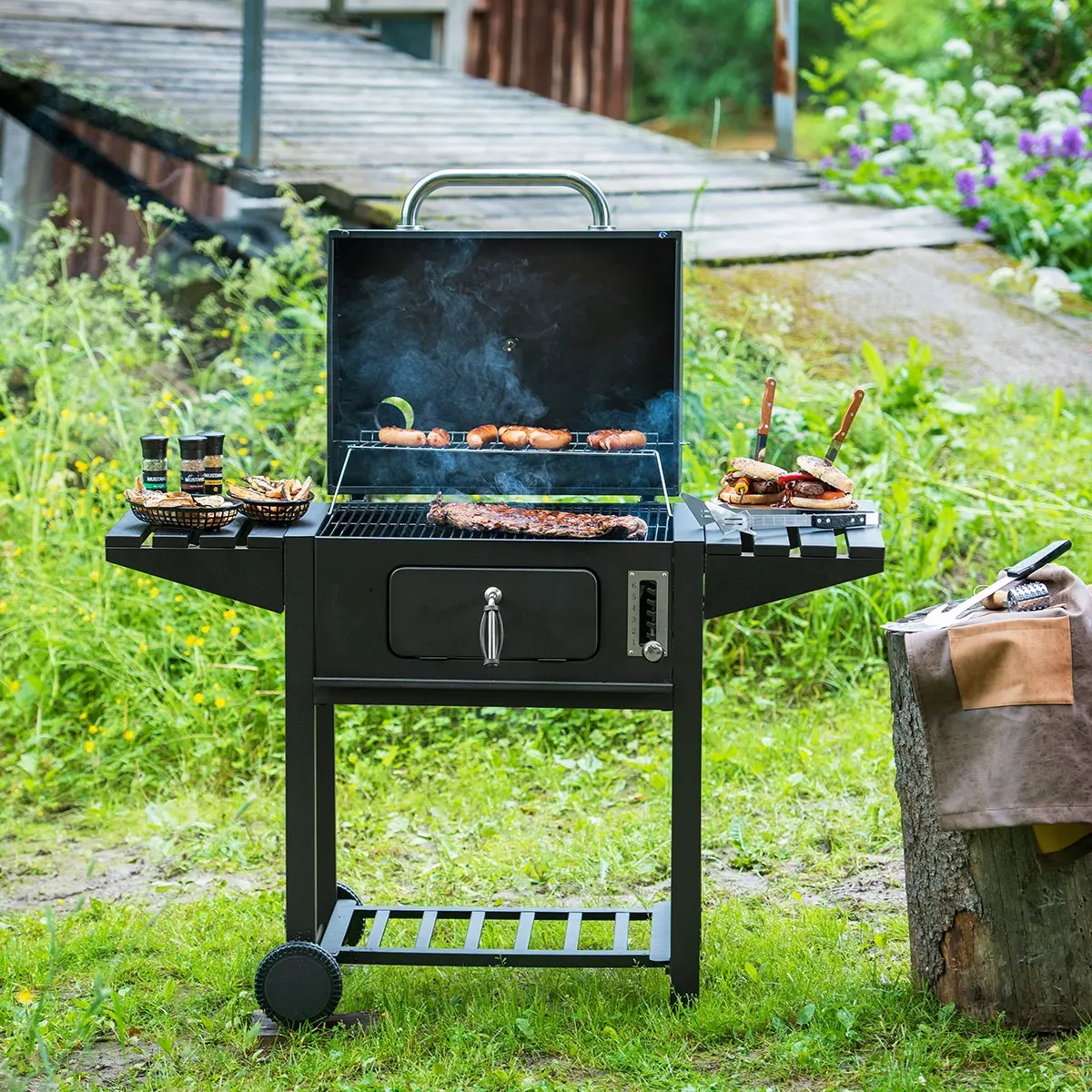 Kulgrill Pro Smag - Trægrill og kulgrill - 6438168104461 - 0
