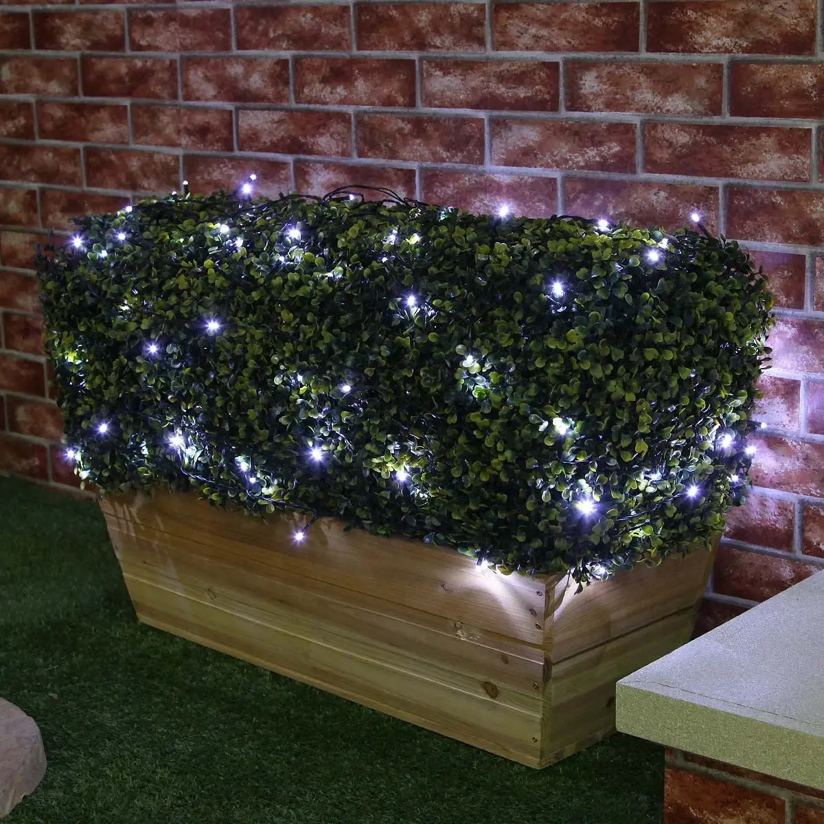 Solcellekæde 50 LED 5m - Solcellebelysning - 8720573805209 - 1