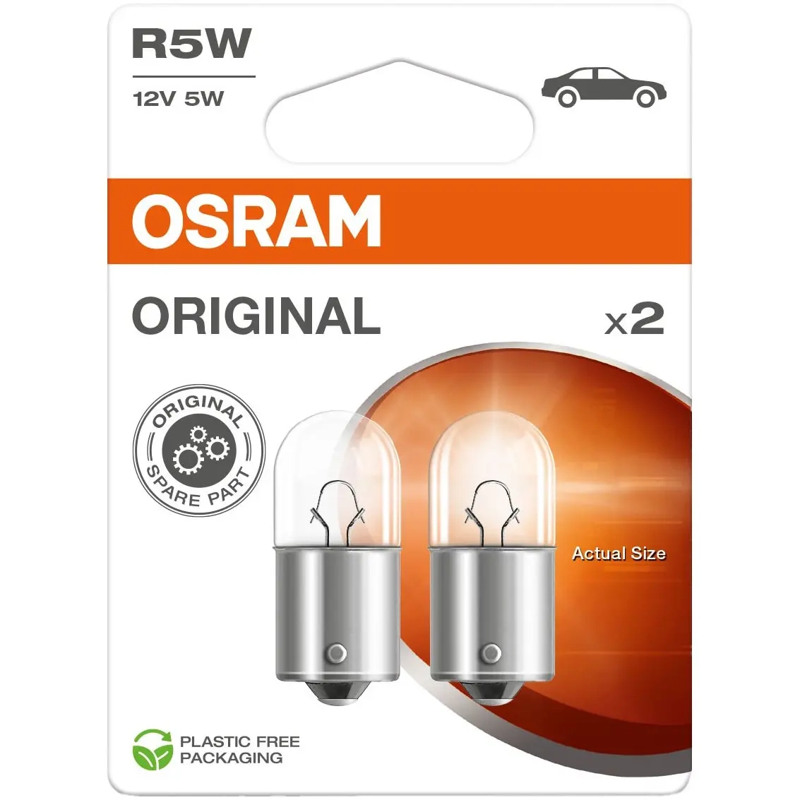 Osram 5007 pære R5W 12821 2 stk. - LED-lys og LED-sæt - 4062172396028 - 0
