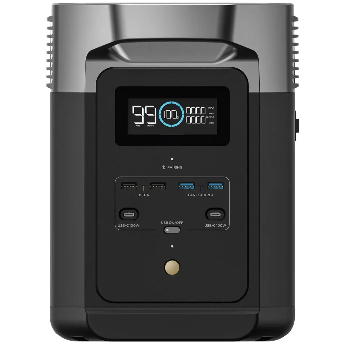 EcoFlow DELTA 2 Kraftstation 1024Wh - Powerstation med LiFePO4-batteri - 4897082669296 - 1