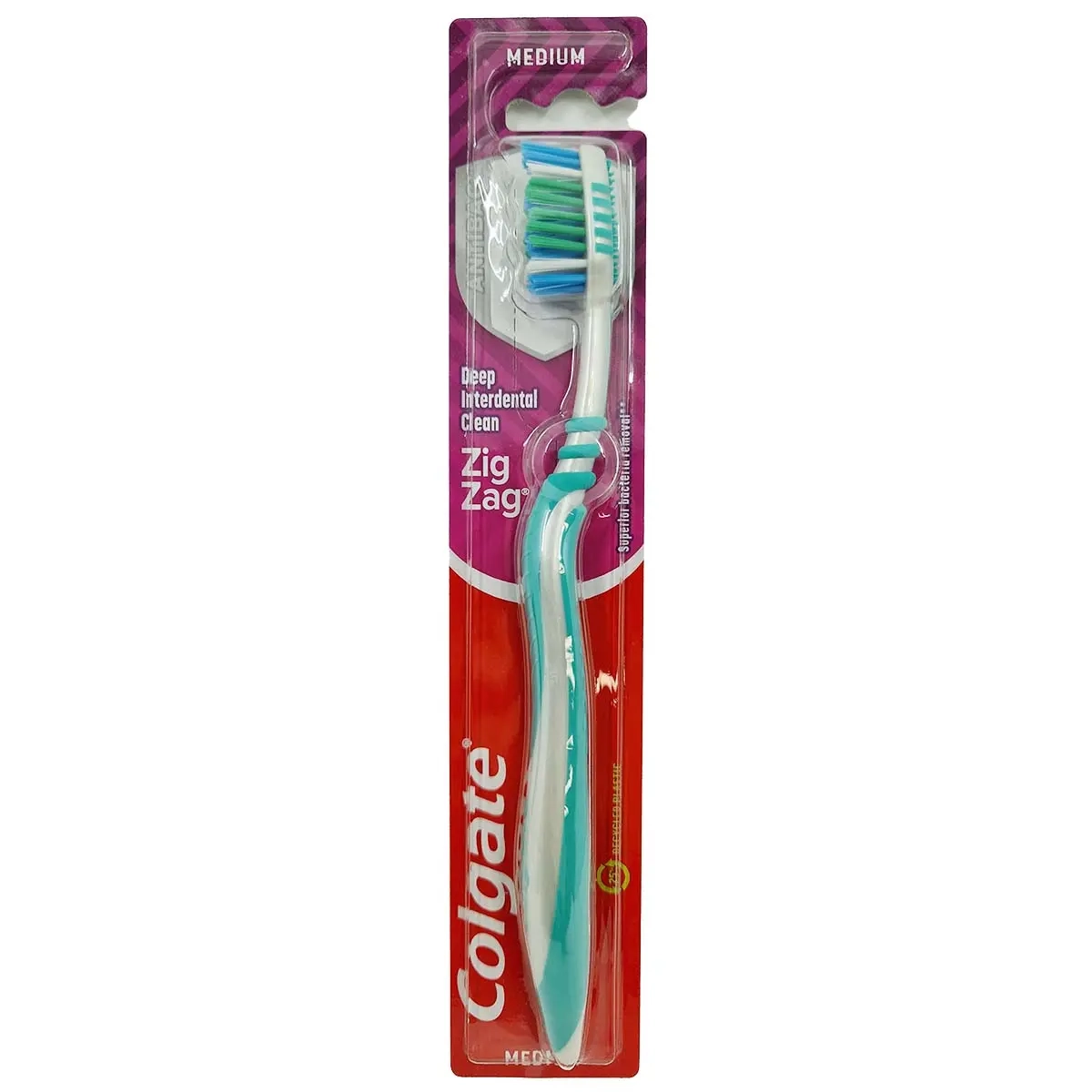 Colgate tandborste ZigZag Medium - Tandborstar och elektriska tandborstar - 5000209223519 - 0