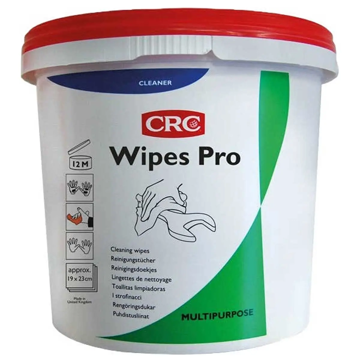CRC Rengöringsdukar Pro 100 st - Rengöringsdukar för bil - 5412386004919 - 0