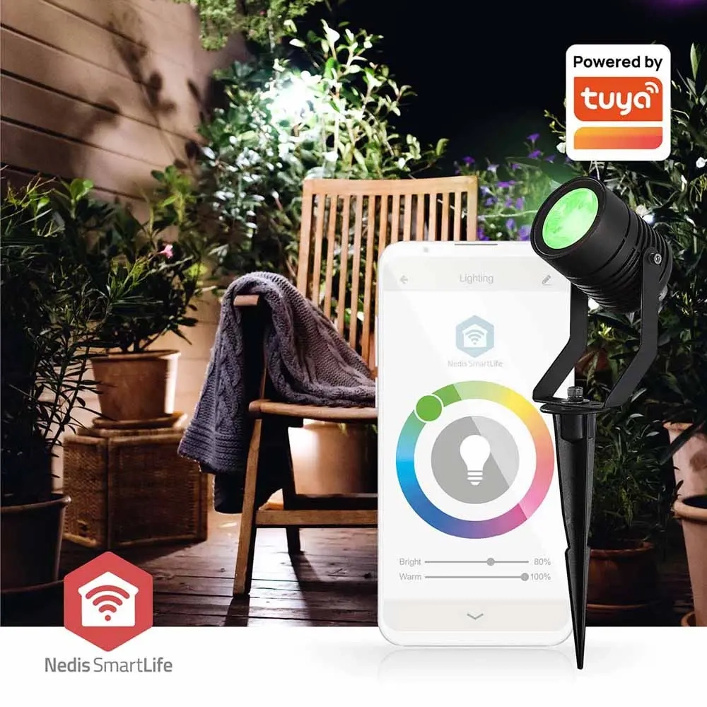 Strålkastare 3 st SmartLife Wifi App - Lyktstolpar och spotlights - 5412810444458 - 7