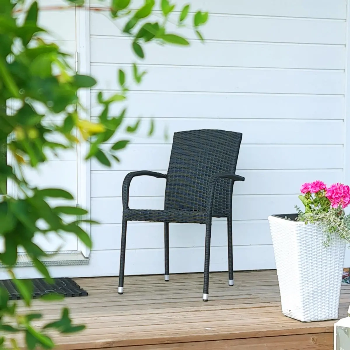 Terrassstol OutFit Trend svart - Trädgårdsmöbler - 5714988053914 - 1