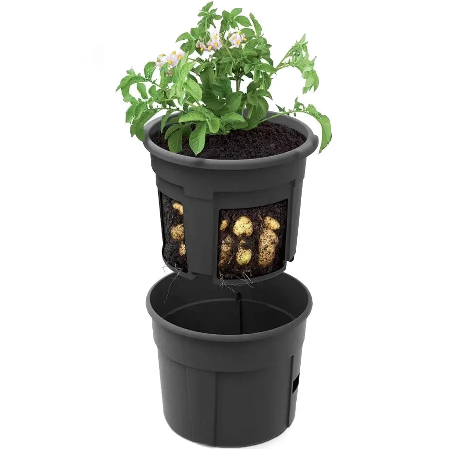 Spand til dyrkning af kartofler PotatoPot 28L - Drivhuse og vækstkasser - 5905197289090 - 0
