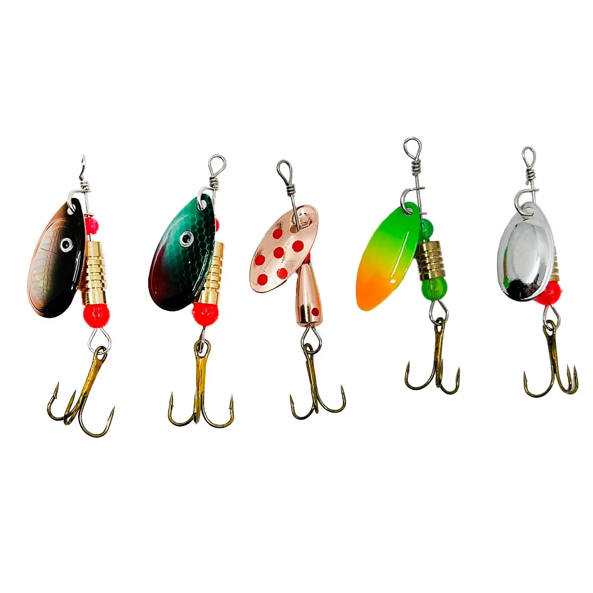 Vobbler sortiment 5-pack 3-5g - Spinnare - 6410416357089 - 0
