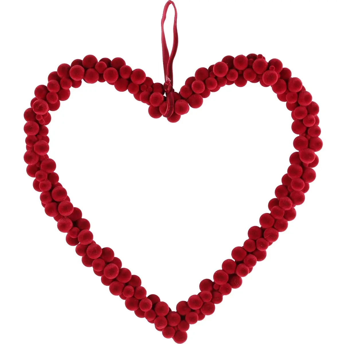 Krans Hjärtat 28x25 cm - Julpynt - 6410416511139 - 0
