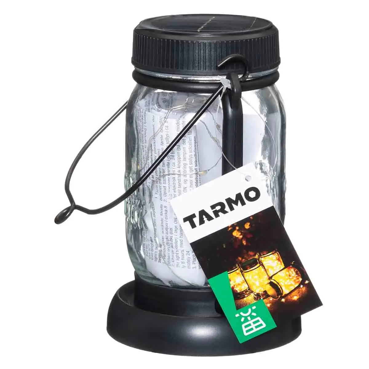 Solcellslampa Lyktan Jar 15,5 cm - Solcellslampor - 6410416556475 - 2