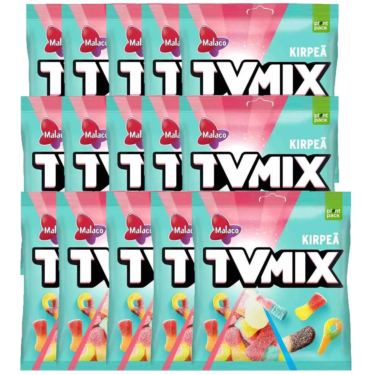 TV Mix Sur slik pose 280g 15stk - Slikposer - 6420256910665 - 0