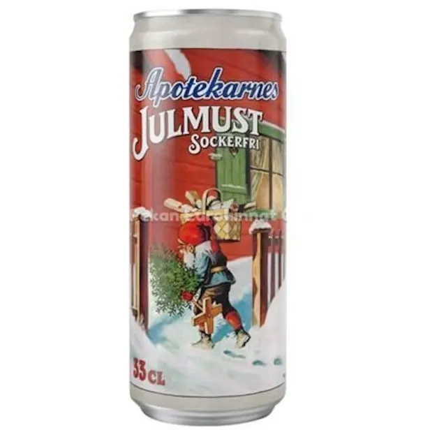 Apotekarnes Julmust sockerfri 330ml - Läsk och kolsyrade drycker - 6430054082143 - 0