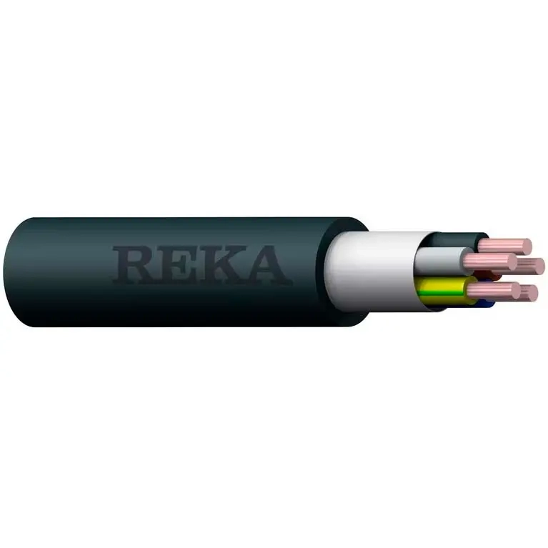 Installationskabel-HF REKA LiteRex 5x2,5mm 1m - MMJ, jord- och gummikablar - 6438176227732 - 0