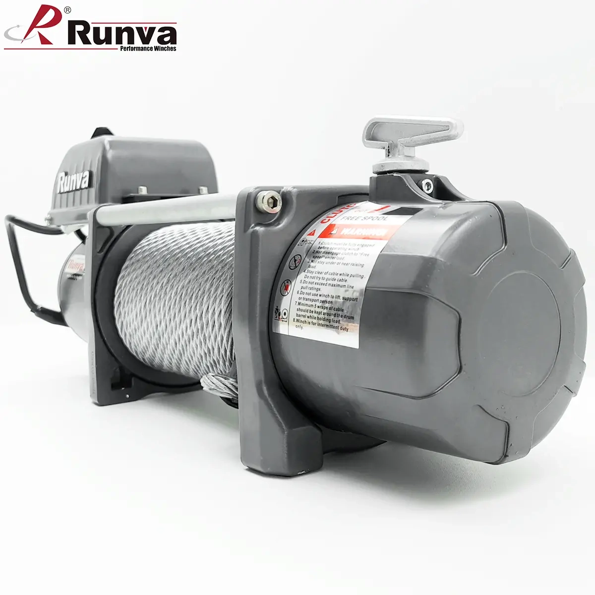 Vinsch Runva 8.0LK med 3629kg vajer - Vinschar till ATV - 6438471008708 - 3