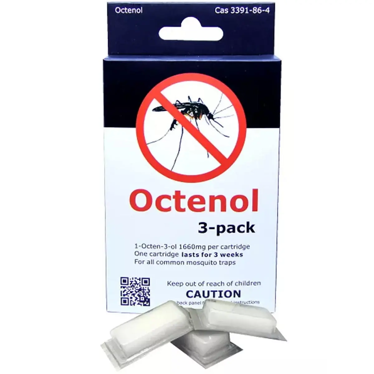VATTENTÄT PATRON PATRON 3st OCTENOL - Insektsfällor och insektsmedel - 6467010203137 - 0