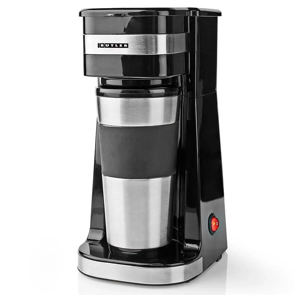 Kaffemaskine med termokop 0,4L 750W - Kaffemaskine og elkedel - 8711902090120 - 0