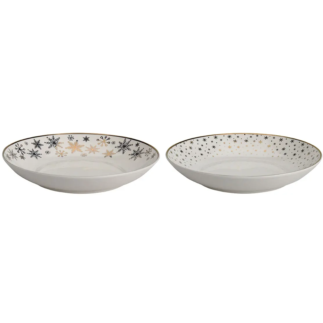 Julfat Snow 20 cm blandning - Julservis och julmuggar - 8719987632419 - 0