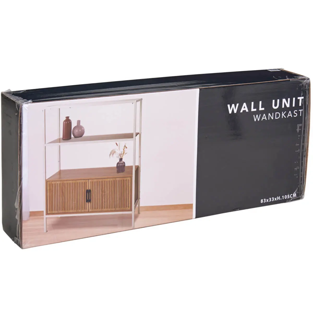 Reol Sand 33x83x105 cm - Væghylder og hylder - 8721037532556 - 2