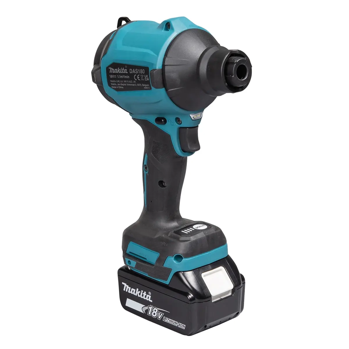 Makita Batteridrevet blæser 0-1100 l/min - Kompressorer - 088381779975 - 2