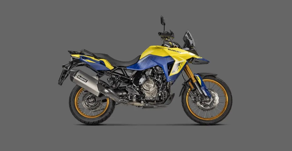 Pakkesystem Akrapovic Slip-On V-STROM 1 -  - 3831126422943 - 1