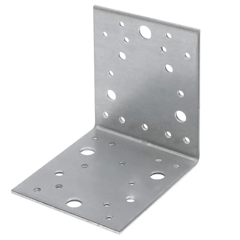 Vinkelplåt ZN 70x70x2,5x55mm - Vinkeljärn och hålplattor - 4068362209147 - 0