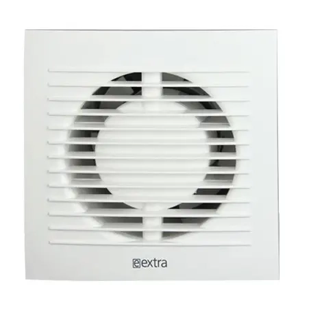 Ventilationsmaskin Air Fresh 125mm sladd + strömbrytare - Frånluftsfläktar - 4750492023815 - 1