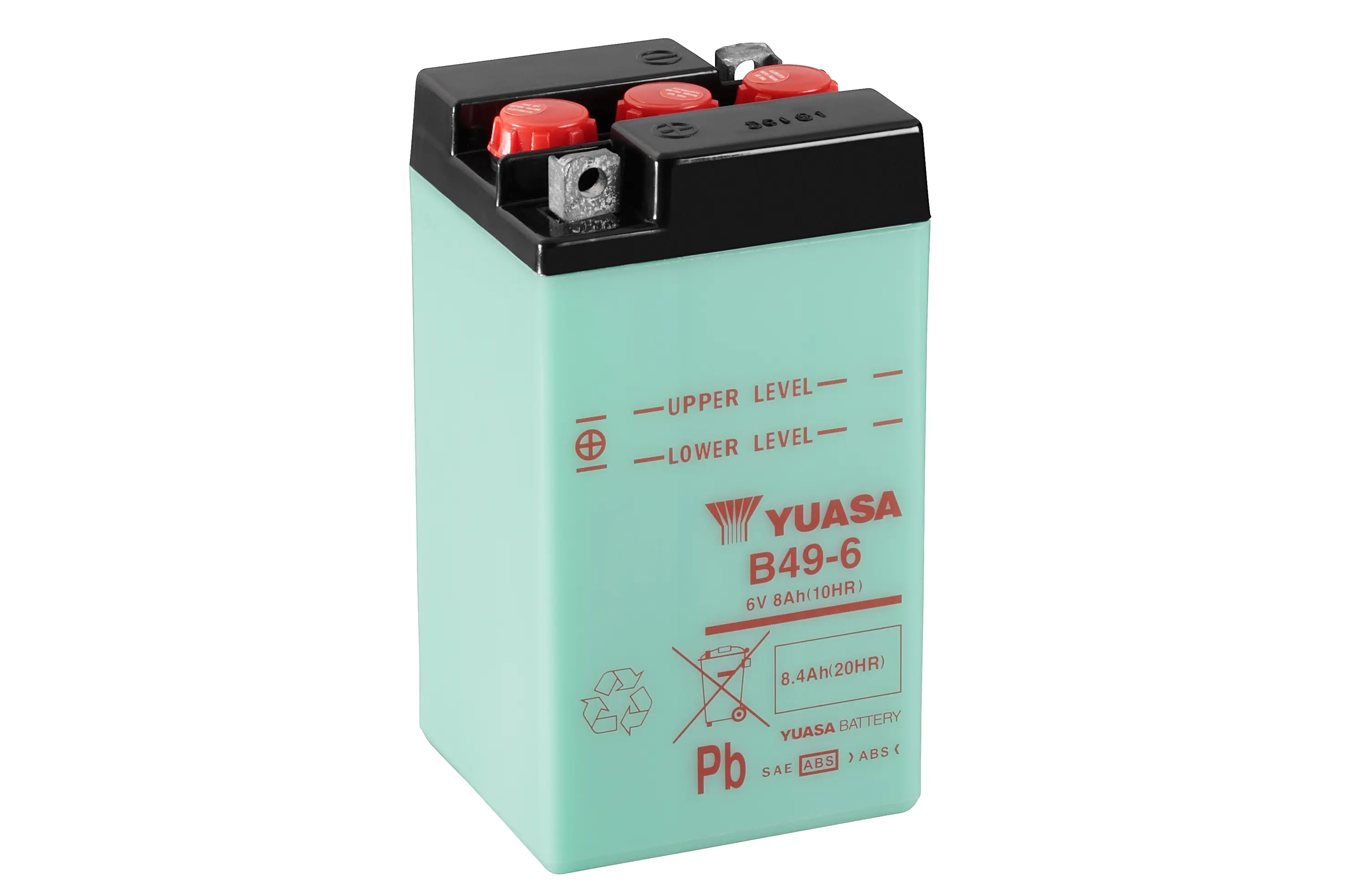Yuasa batteri B49-6 (CP) - Småmaskin batterier 10-30Ah - 5050694032134 - 0