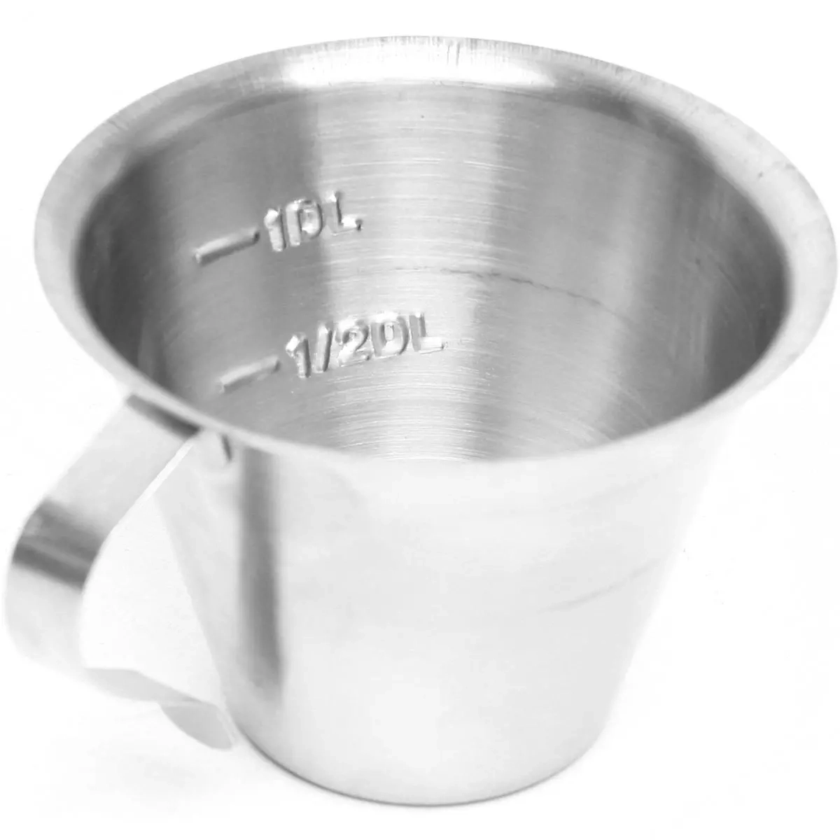 Desimål rustfrit stål 1dl - Målekander og måleskeer - 6410411826528 - 1