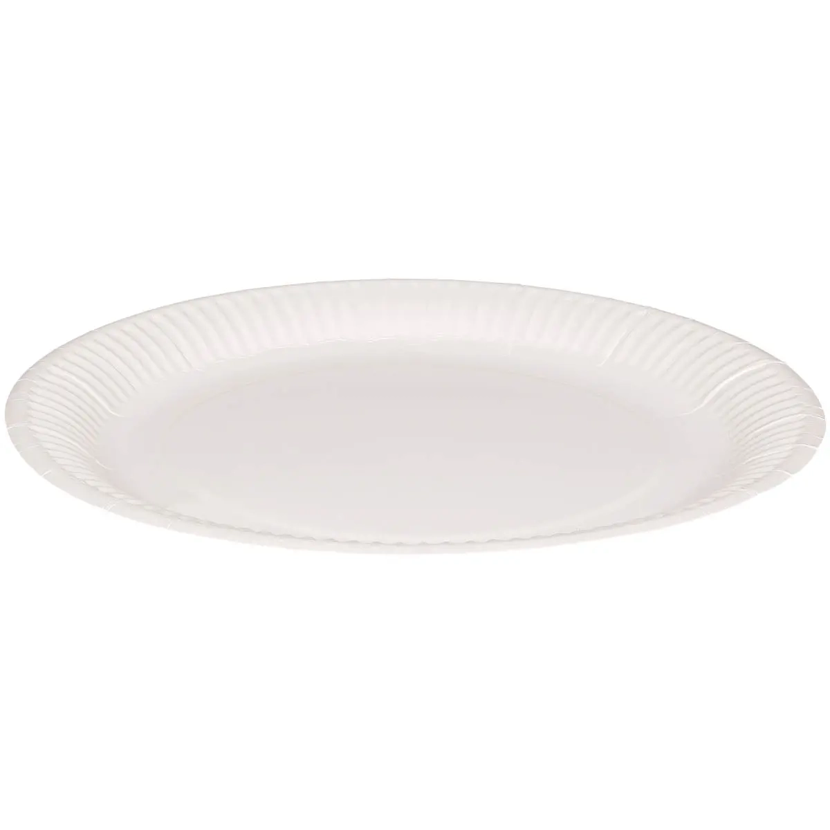 Engangstallerken hvid 23cm 45stk - engangsbestik og servietter - 6410412792495 - 1