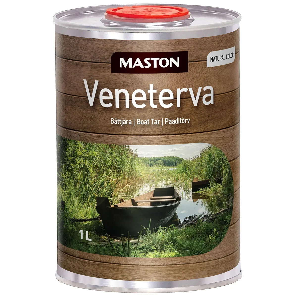 Båttjära Maston 1L - Båttjära och träoljor för båtar - 6412490046958 - 0