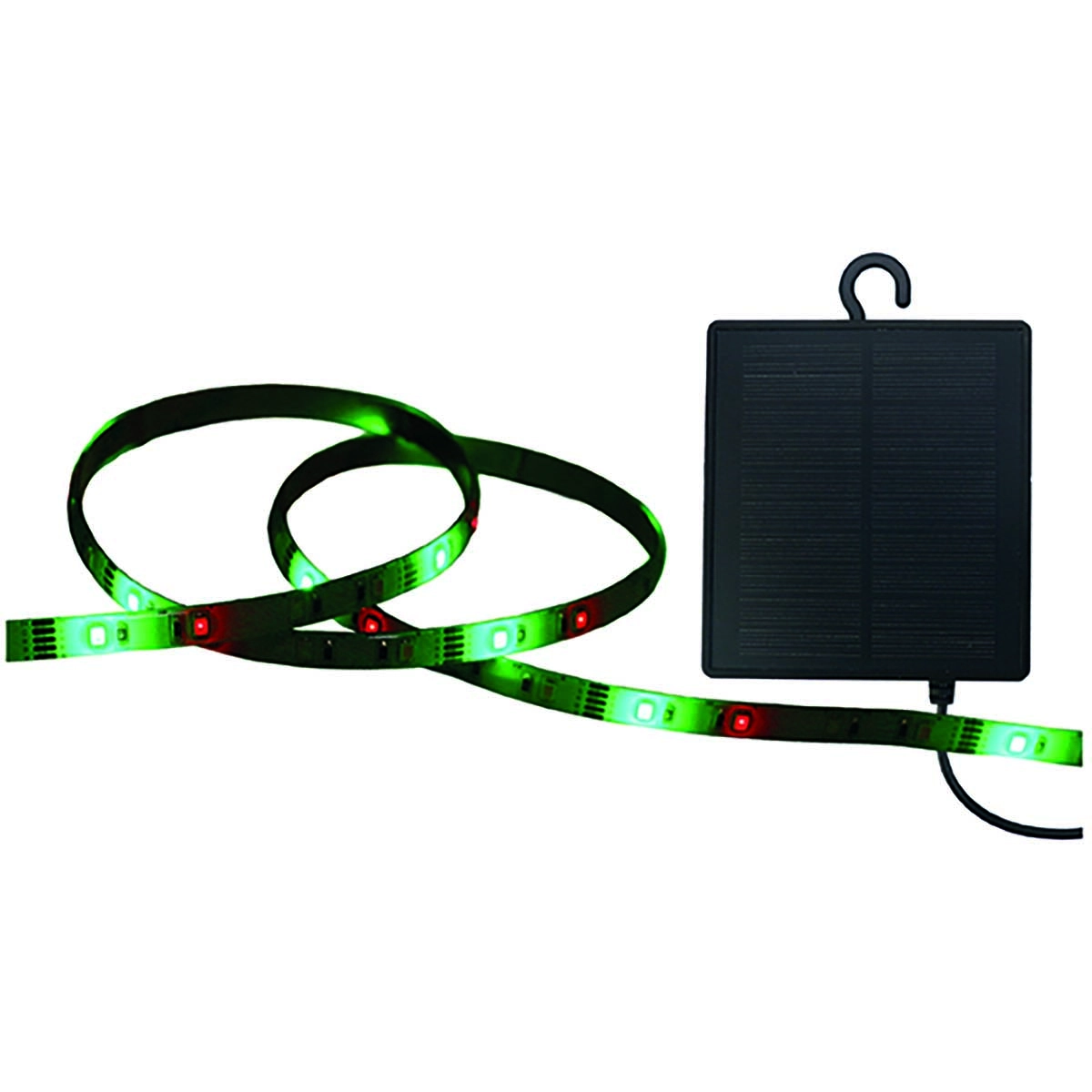 LED-strimmel Solar 2m RGB+W 4000K 1,2W - Solcellebelysning - 6418536037423 - 3